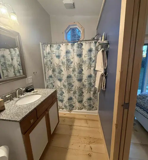 Vanity and mirror